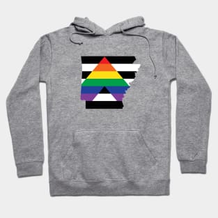 Arkansas Straight Ally Pride Hoodie